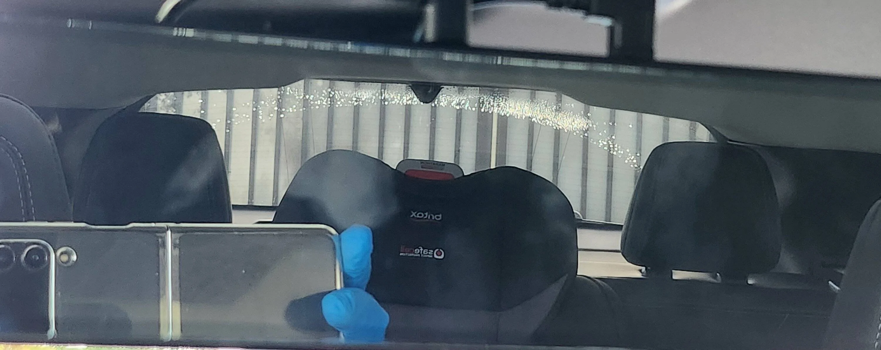Ford Mustang Mach-E Digital Rearview Mirror Installed 20220930_170032