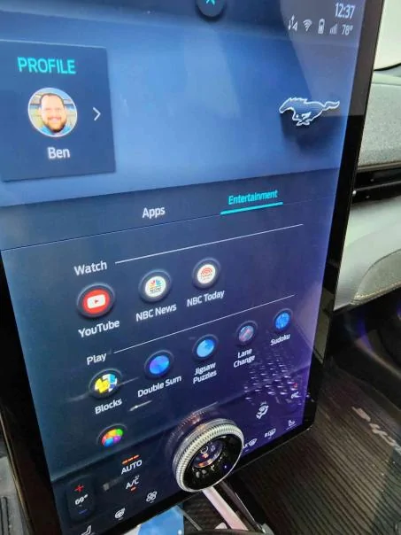 Ford Mustang Mach-E YouTube Streaming Finally Appears in Software 3.5.3.3 ! 1664991803481