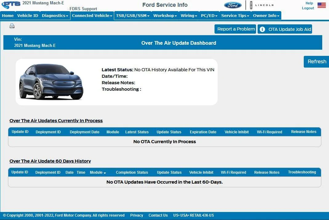 Ford Mustang Mach-E YouTube Streaming Finally Appears in Software 3.5.3.3 ! OTA_Dashboard
