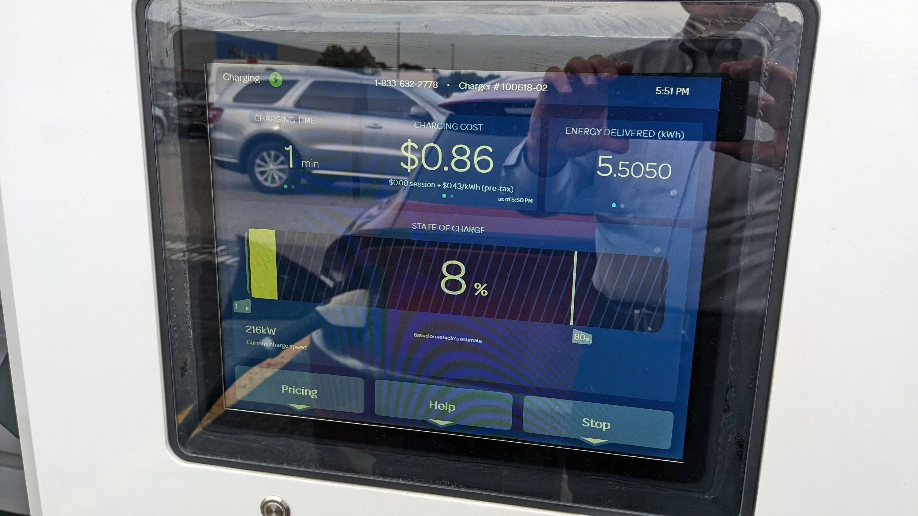 Ford Mustang Mach-E Kia Charging vs Mach-E PXL_20220928_215101774