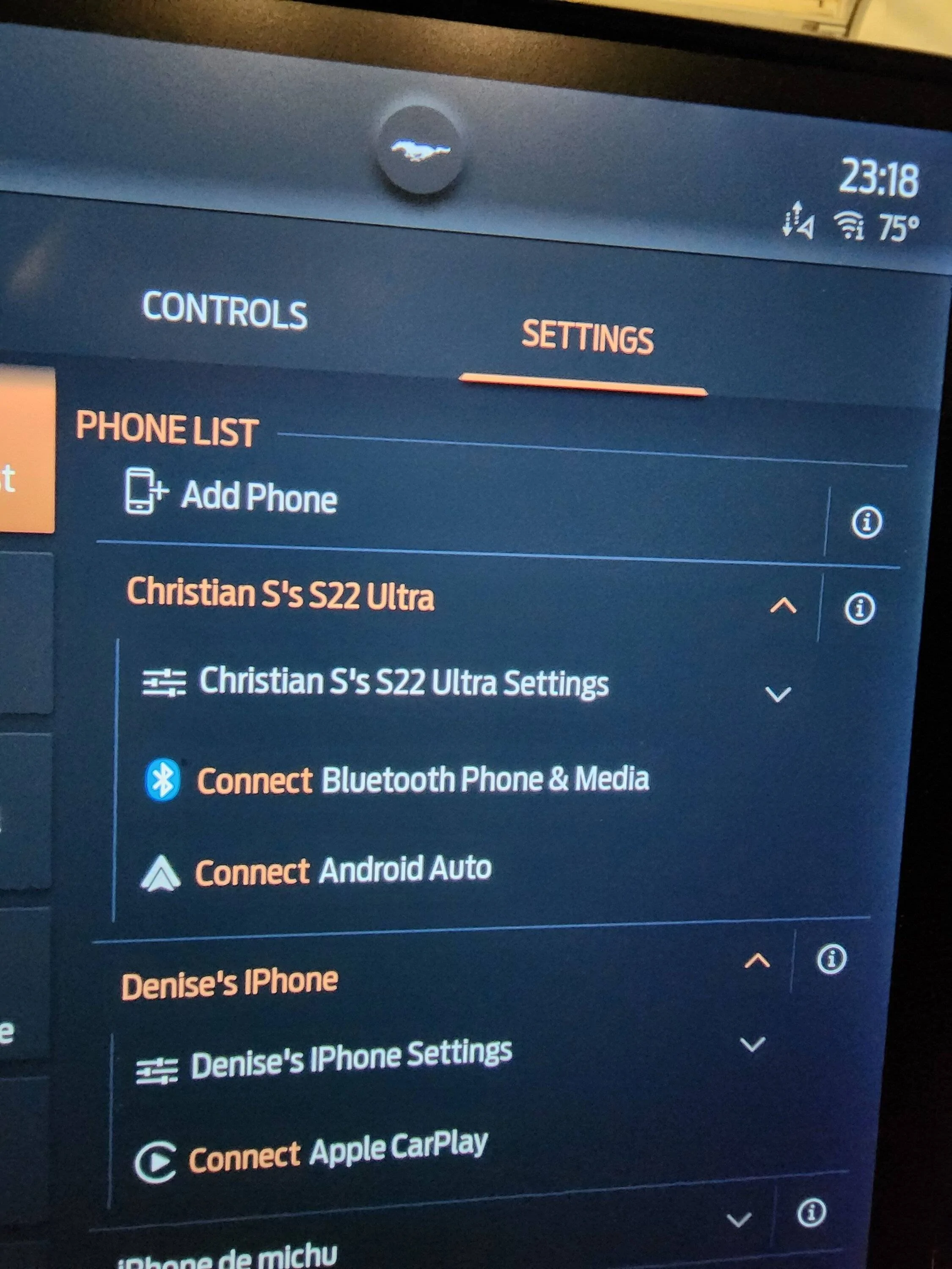 Ford Mustang Mach-E Bluetooth and wireless carplay vanished 20221008_231805