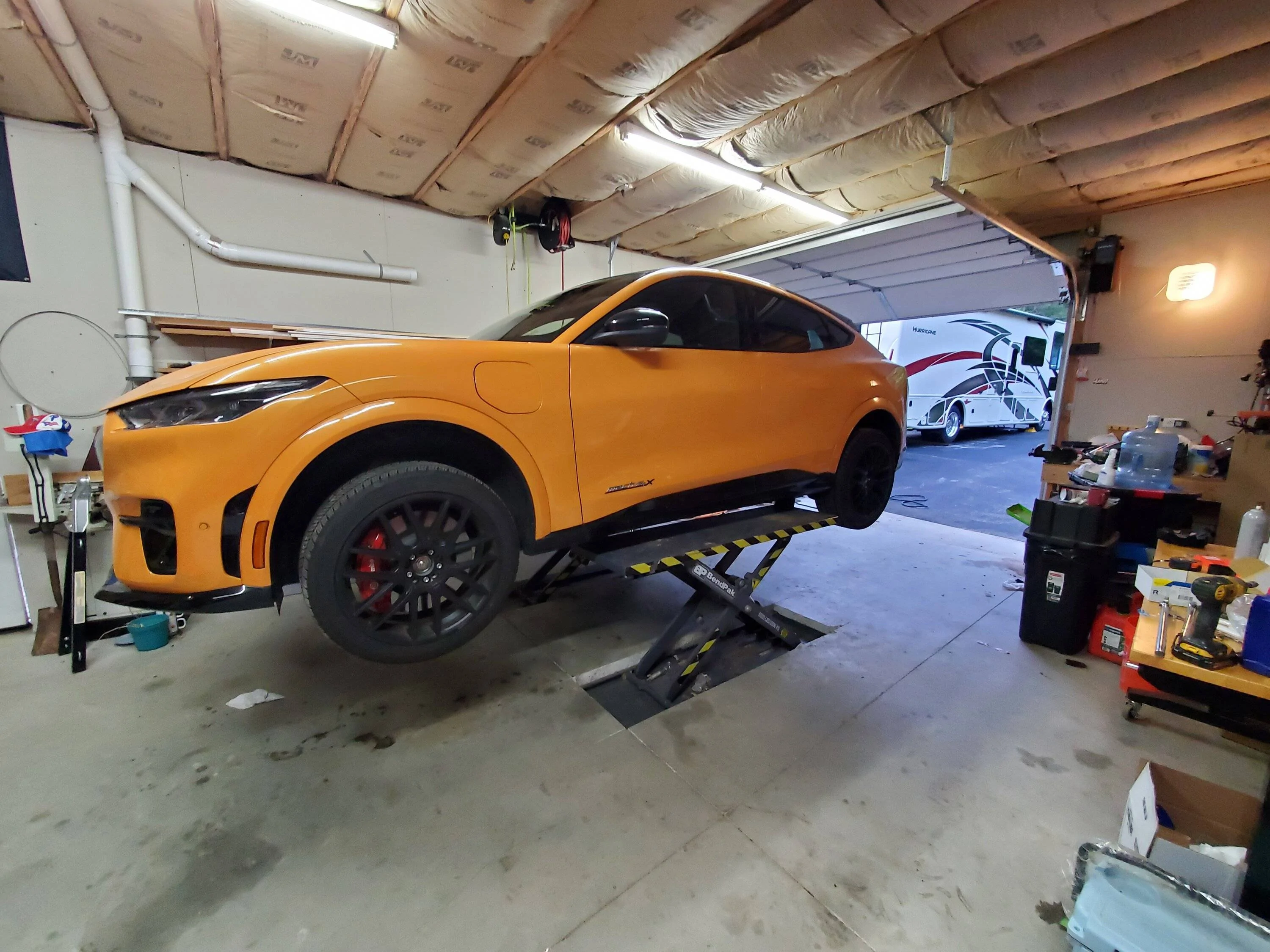 Ford Mustang Mach-E Can't drive with door open?  Is this a new nanny feature? 20220614_201649