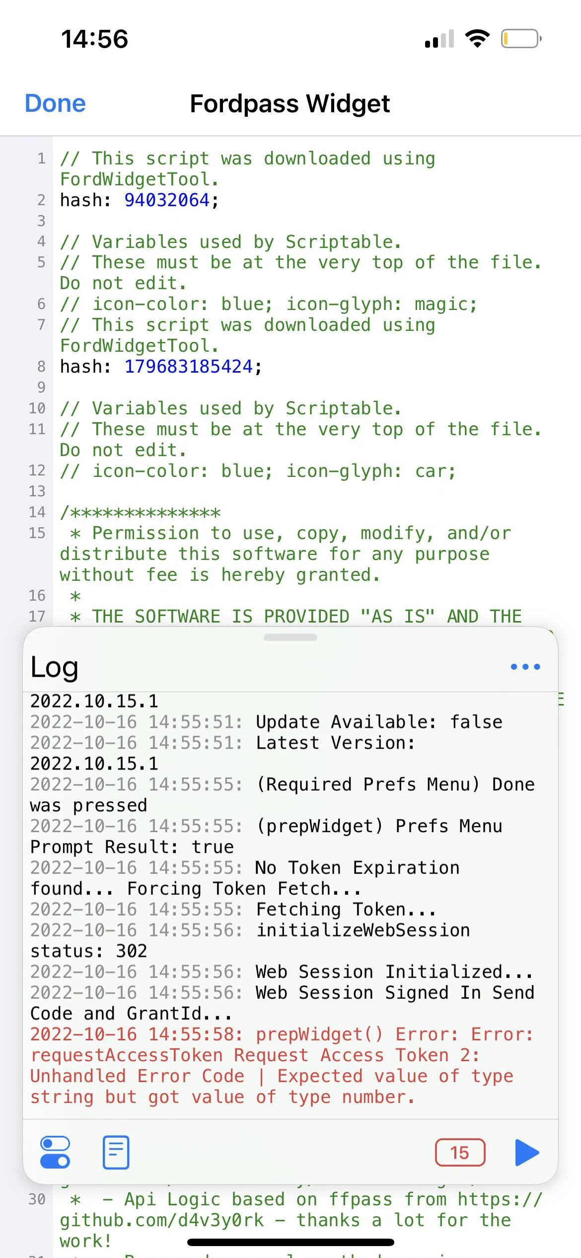 Ford Mustang Mach-E FordPass - Scriptable Widget V2022.XX (iOS, iPad, MacOS) 81492CA5-E11D-4C02-8E46-AD26DED46E51
