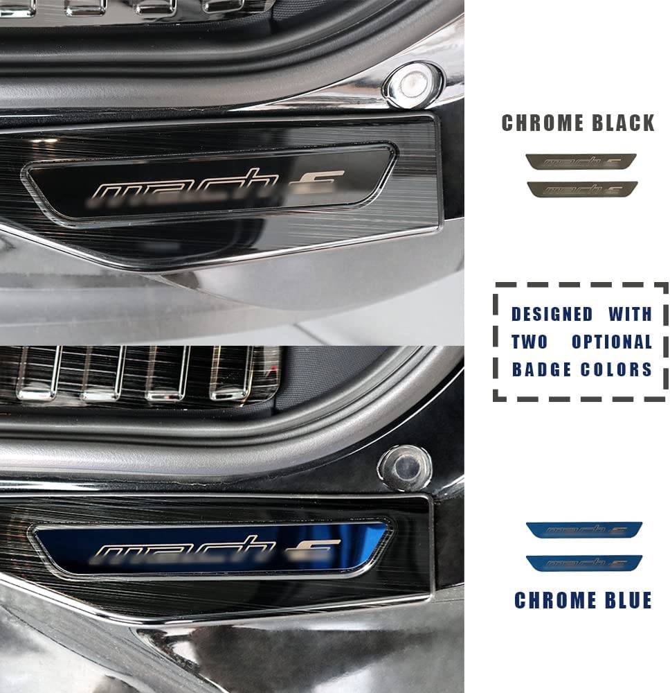 Ford Mustang Mach-E Heavy Duty Metal Trunk and Rear Bumper Pillar Protector that also protects the edge of the pillar 61MezM1gvSL._AC_SL1000_
