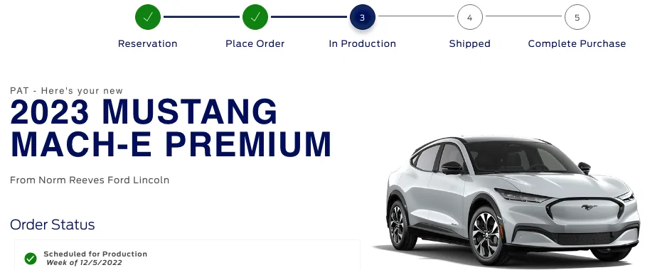 Ford Mustang Mach-E Anyone with a build date for a SR 2023? Screen Shot 2022-10-13 at 12.54.18 PM
