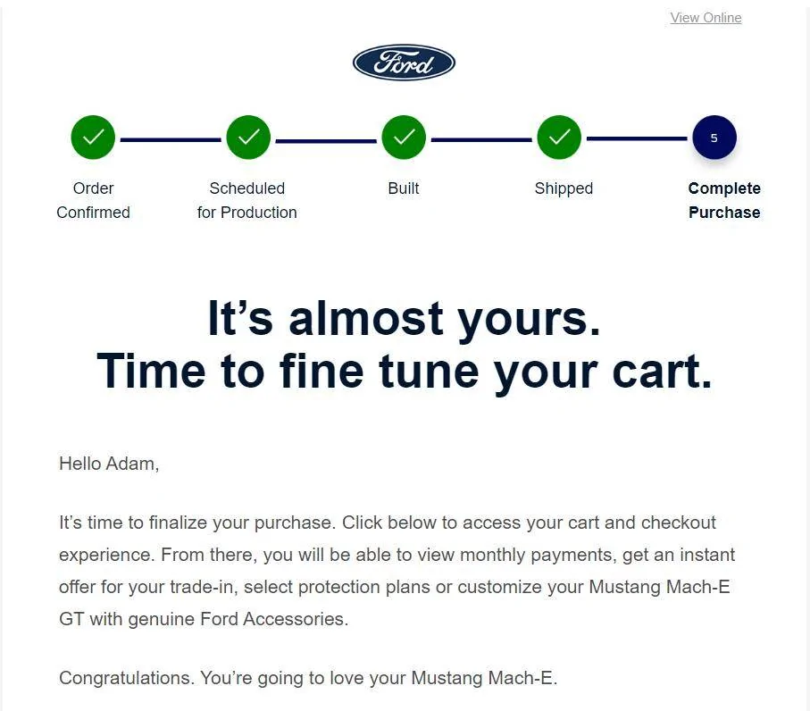 Ford Mustang Mach-E 9/12/22 Build Week Chat 1666148828408