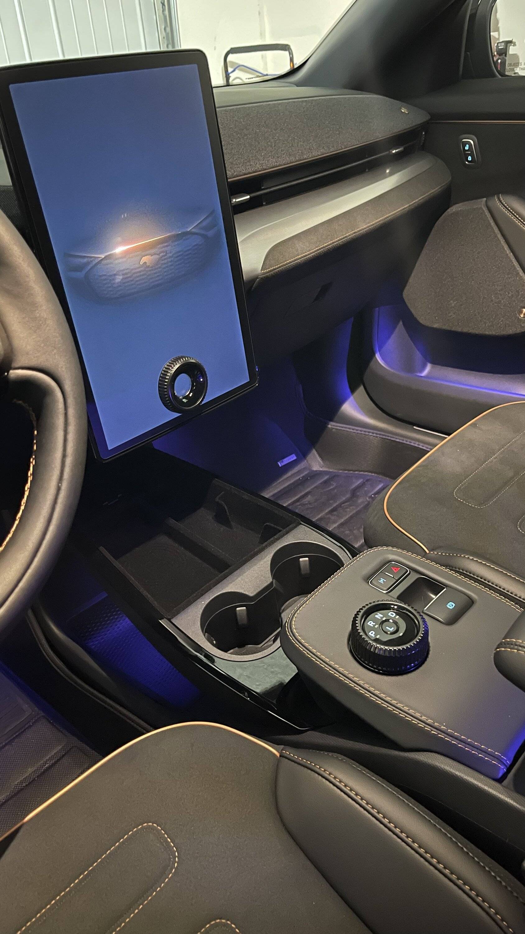 Ford Mustang Mach-E 【More Colors Update】Upgrade your Mach-E with these Metal Volume and Gear Shift Covers! SNAP IN, Swap the style C0291370-DF7A-45CE-9EF2-D99B151ACA0A