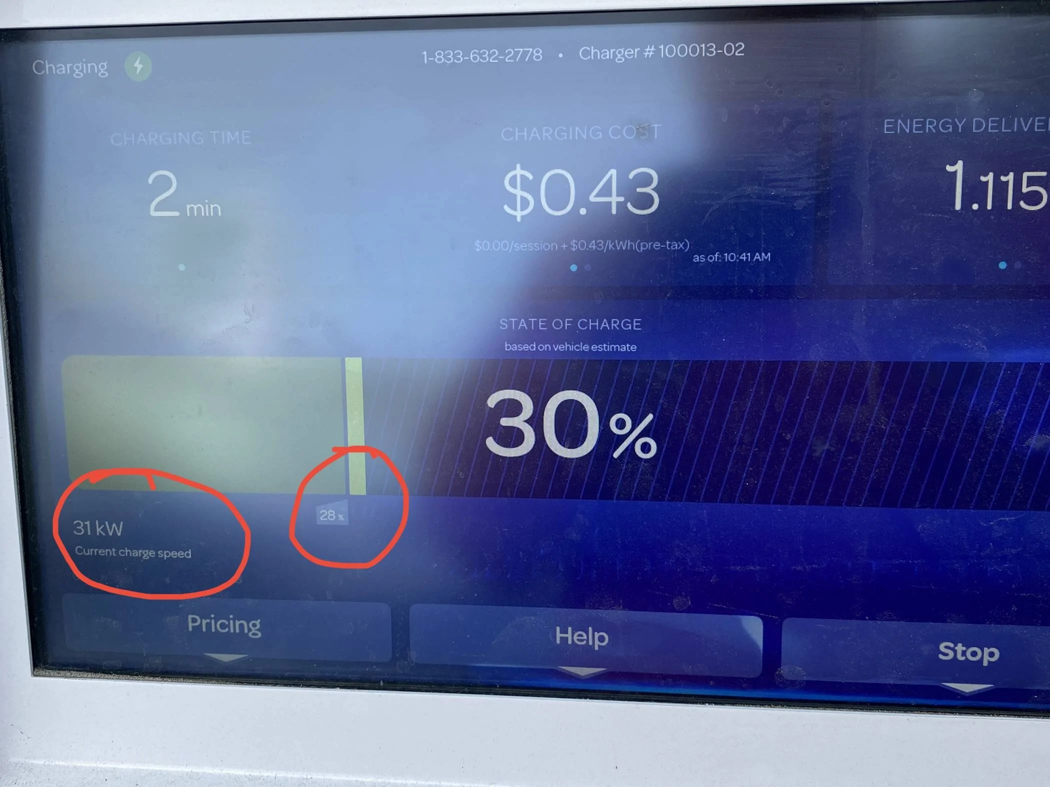 Ford Mustang Mach-E DC Fast Charging Speed for Standard Range Battery IMG_3561
