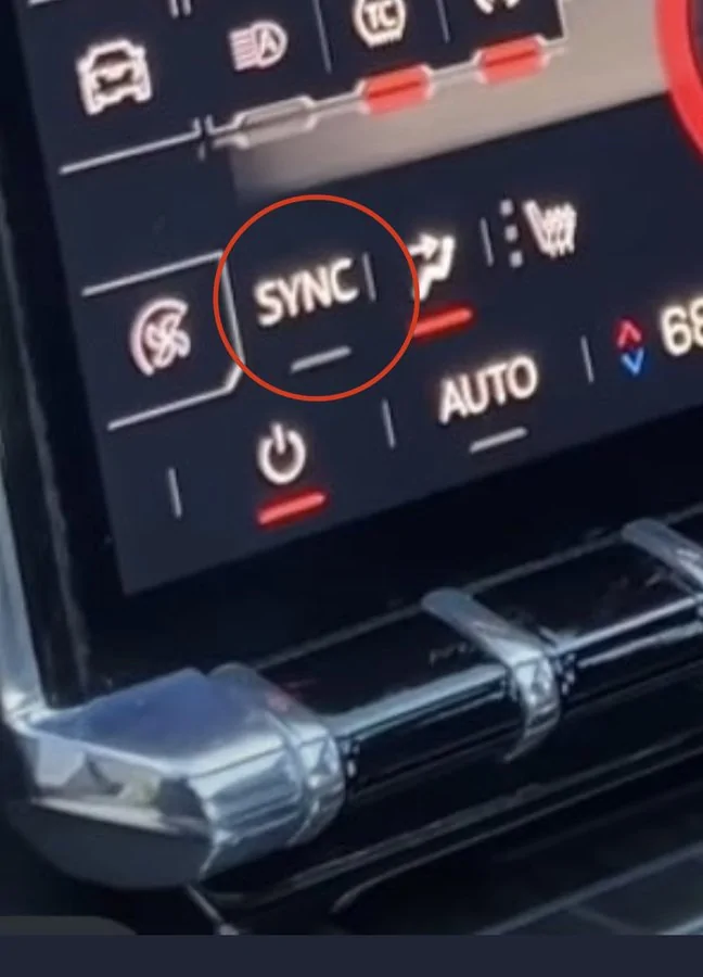 Ford Mustang Mach-E Ford engineer comments on GM Sierra EV's familiar display "knob" on Twitter 1666637742434