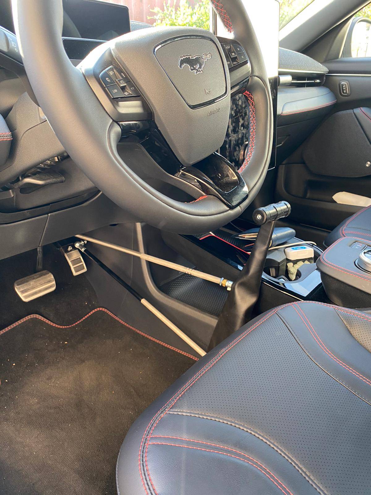 Ford Mustang Mach-E Wheelchair User Hand Controls for the Mustang Mach-E 3260c35f-e49e-4c1f-9a7d-0da9b6443784