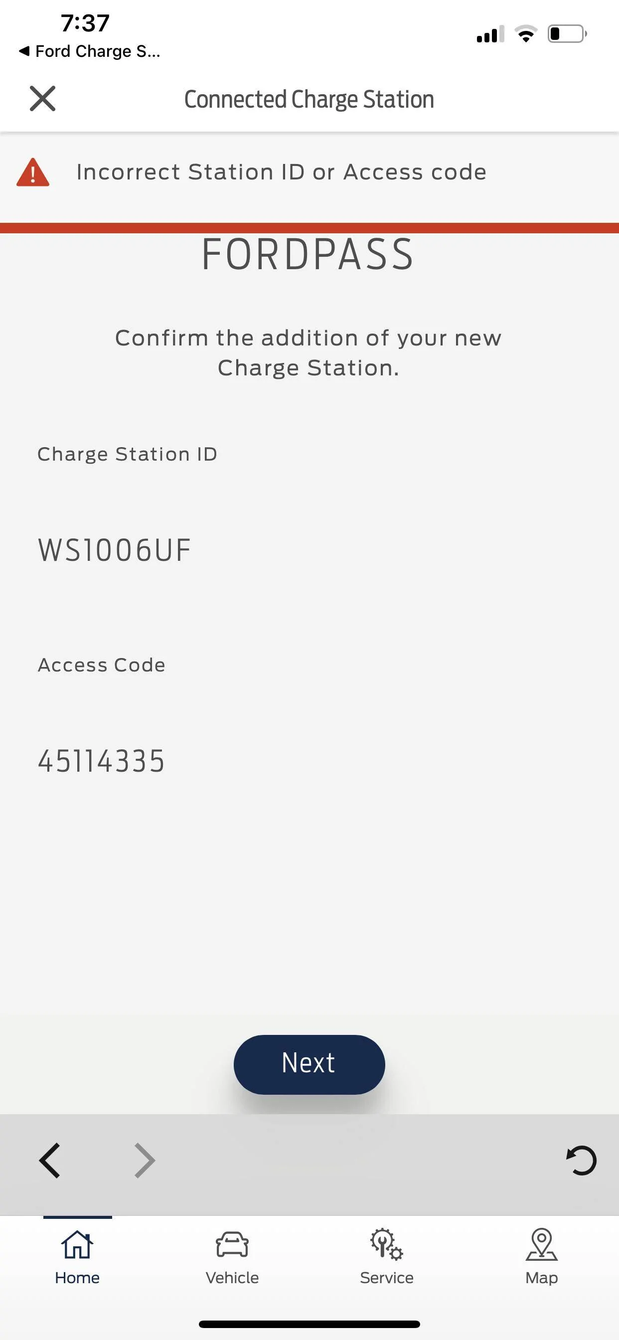 Ford Mustang Mach-E Ford Connect Charger issue A6B6DED1-C07F-48B6-B500-A0875B1AE1B9