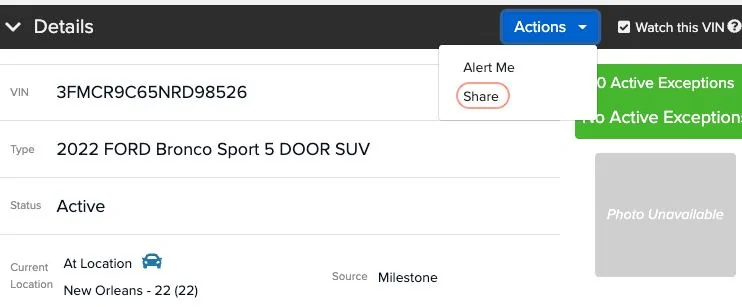 Ford Mustang Mach-E New Ford vehicle location tracking for New Car Delivery (available to dealers via VinView) 311770787_1841887449494440_4623779731190013455_n