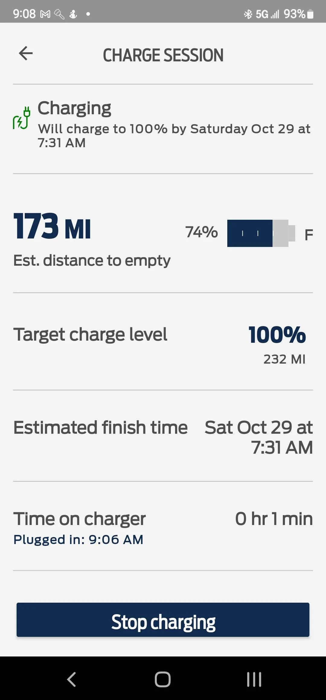 Ford Mustang Mach-E Am I just being too impatient? Charging question Screenshot_20221028-090811_FordPass