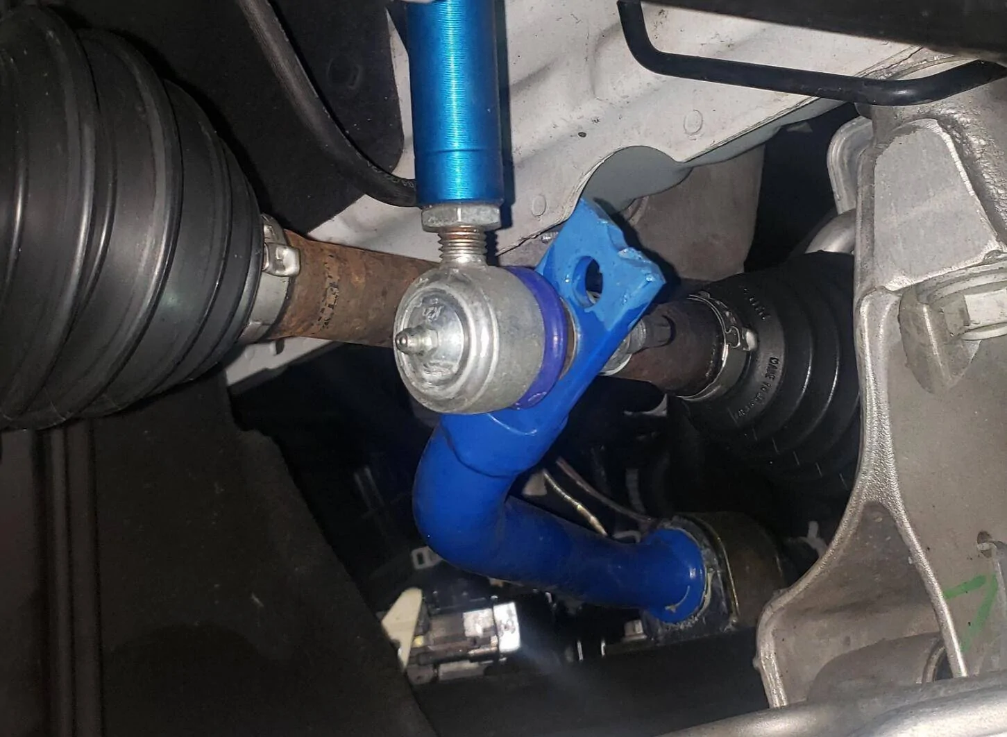 Ford Mustang Mach-E Steeda Front Sway Bar! It is awesome. Transforms the car into what it should be. 1667323851068