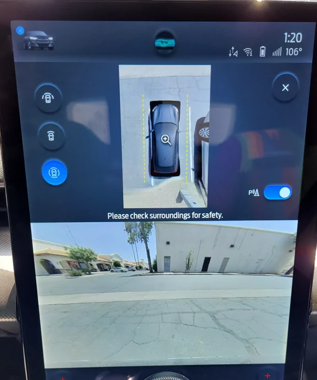 Ford Mustang Mach-E Active Park Assist powers side sensing 1667489305647
