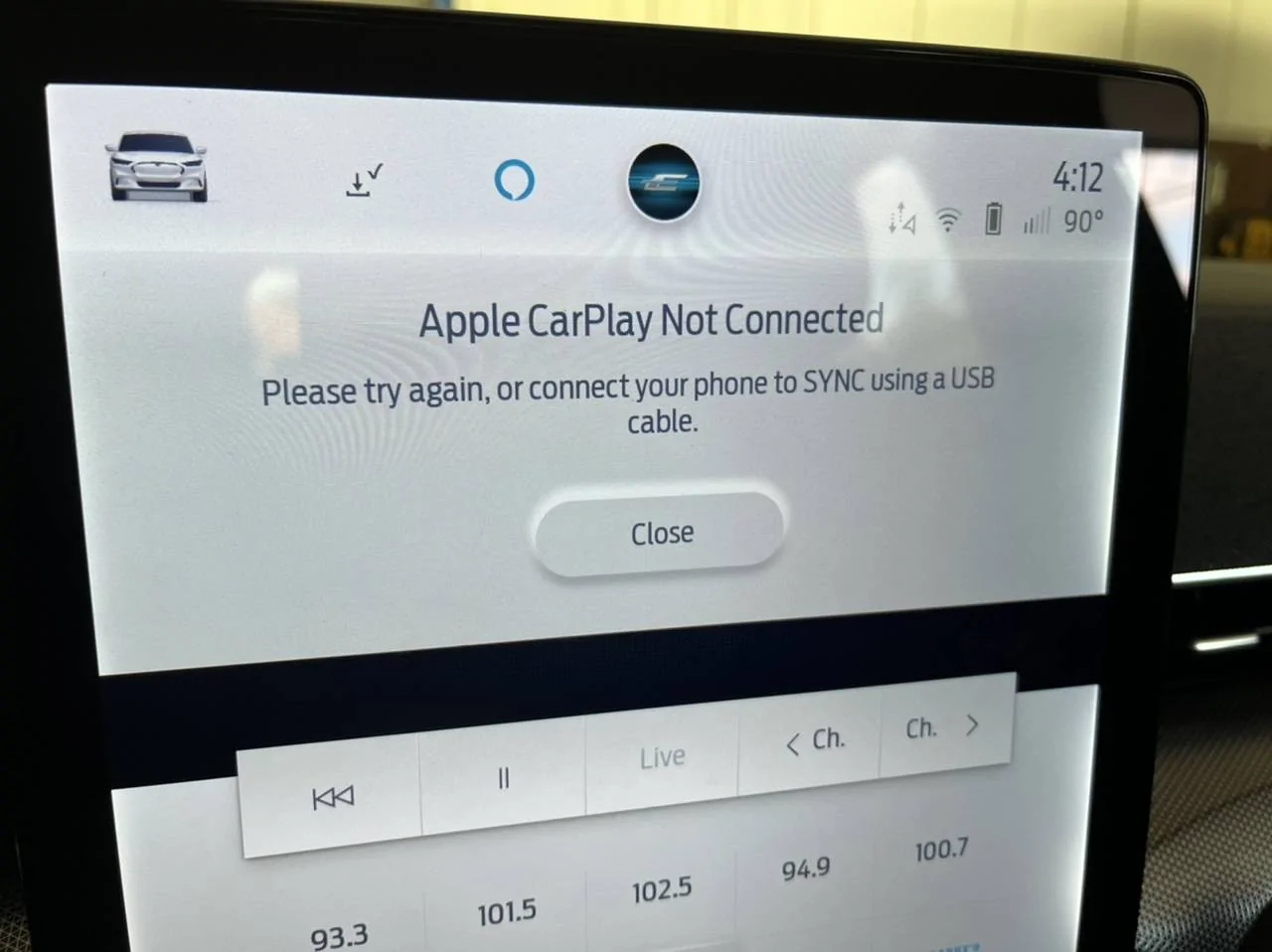 Ford Mustang Mach-E CarPlay keeps disconnecting D8A16353-D85C-434F-994E-F4DBB910D637