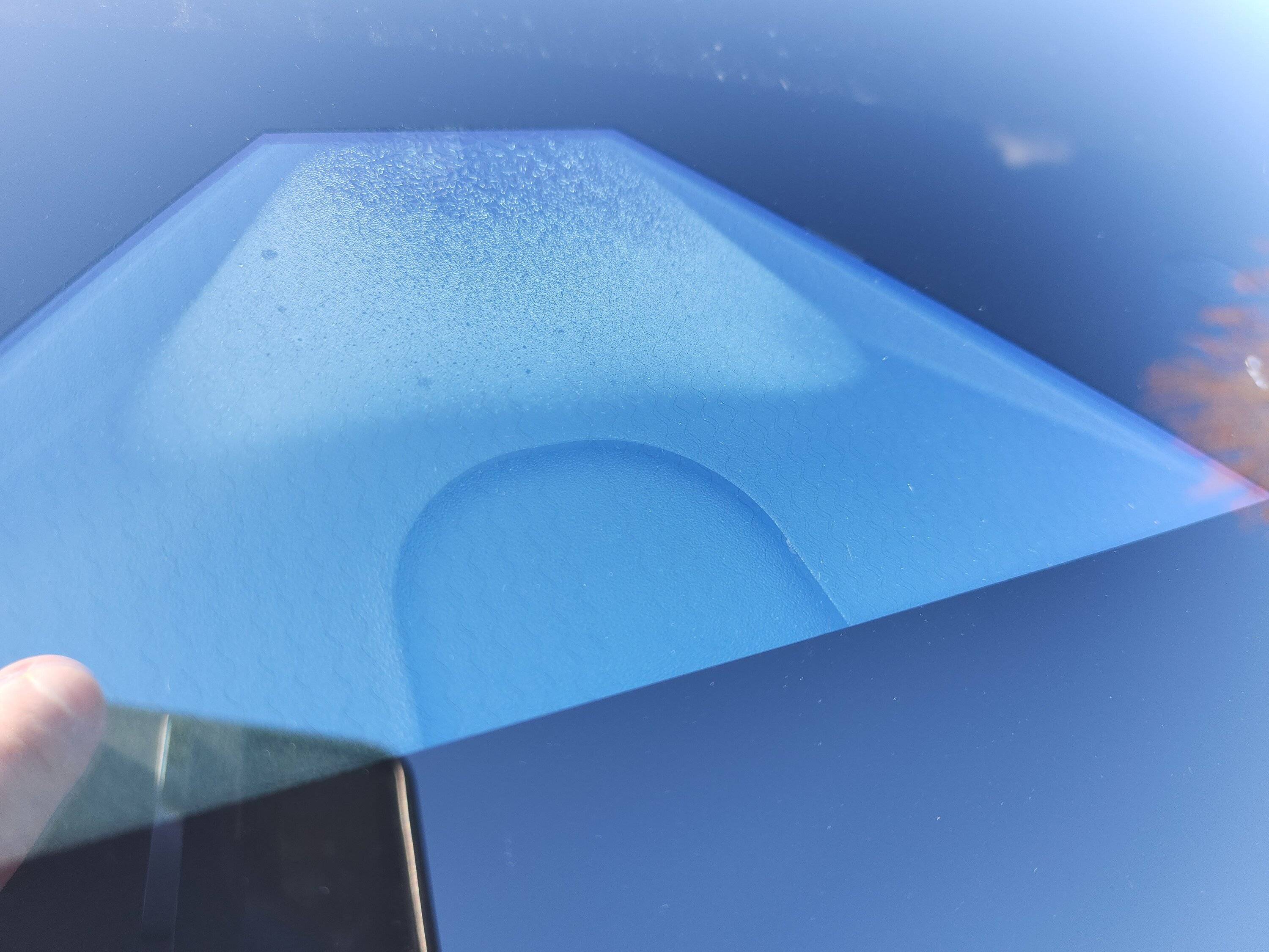 Ford Mustang Mach-E Mist fog inside screen camera fail 20221104_134649
