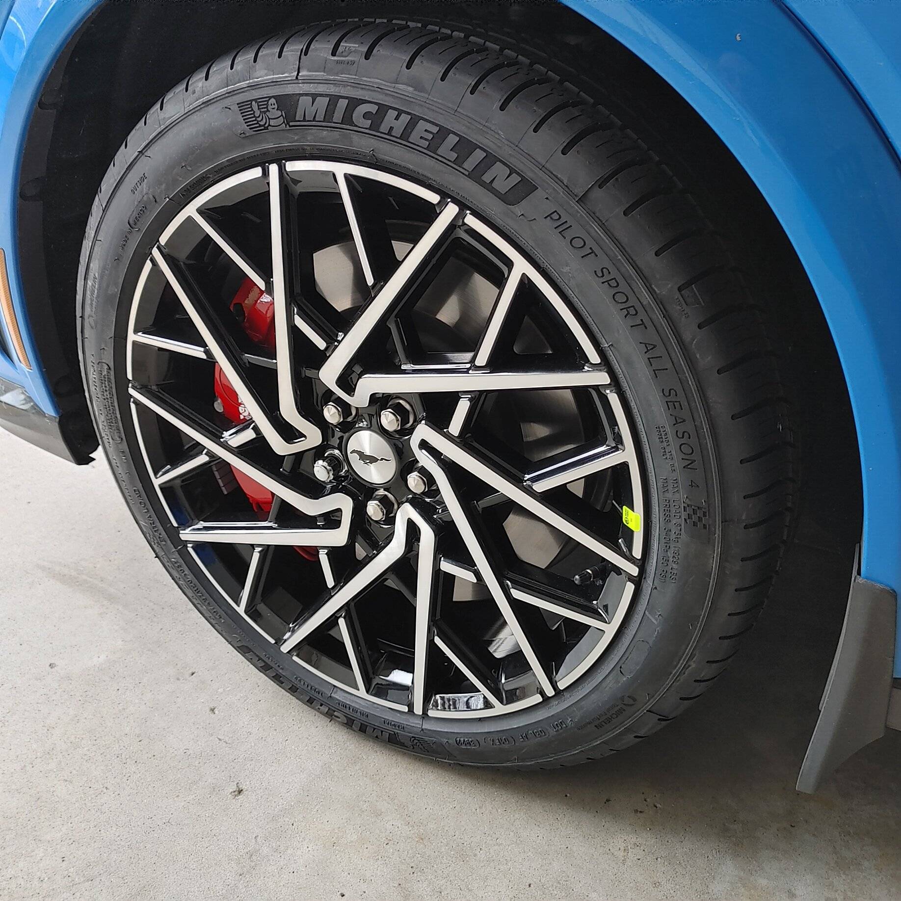 Ford Mustang Mach-E GT Performance Edition 20" wheels now available aftersales for $1430 per set (TPMS included) - Part # M-1007K-M2080 20221105_113502_HDR