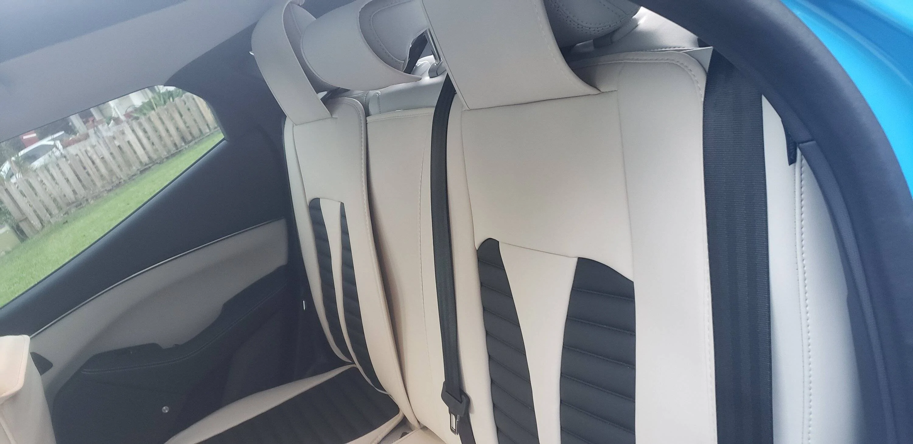 Ford Mustang Mach-E Katzkin leather seat covers now available for Mach-E 20221106_172422