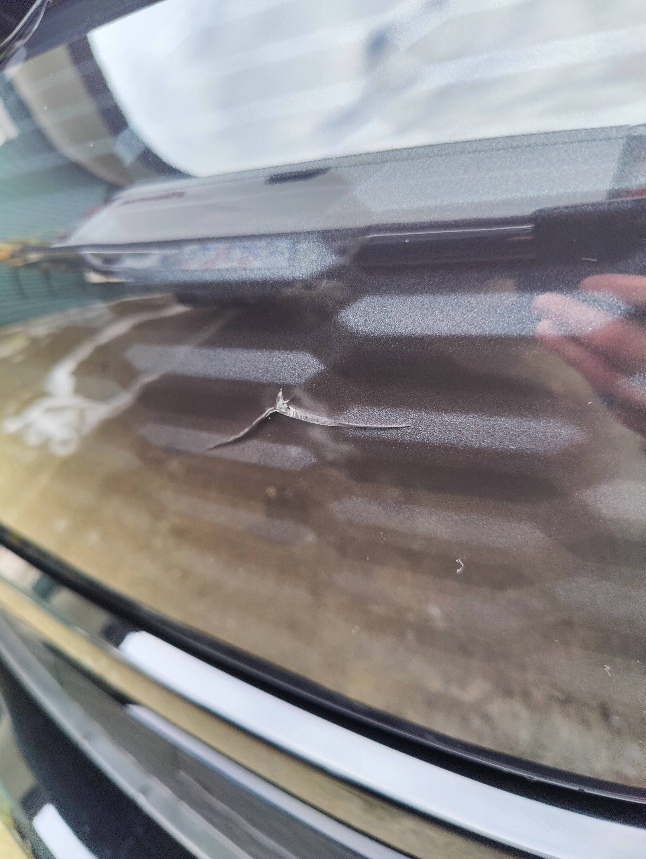 Ford Mustang Mach-E Cracked front grill GTPE IMG20221110130610