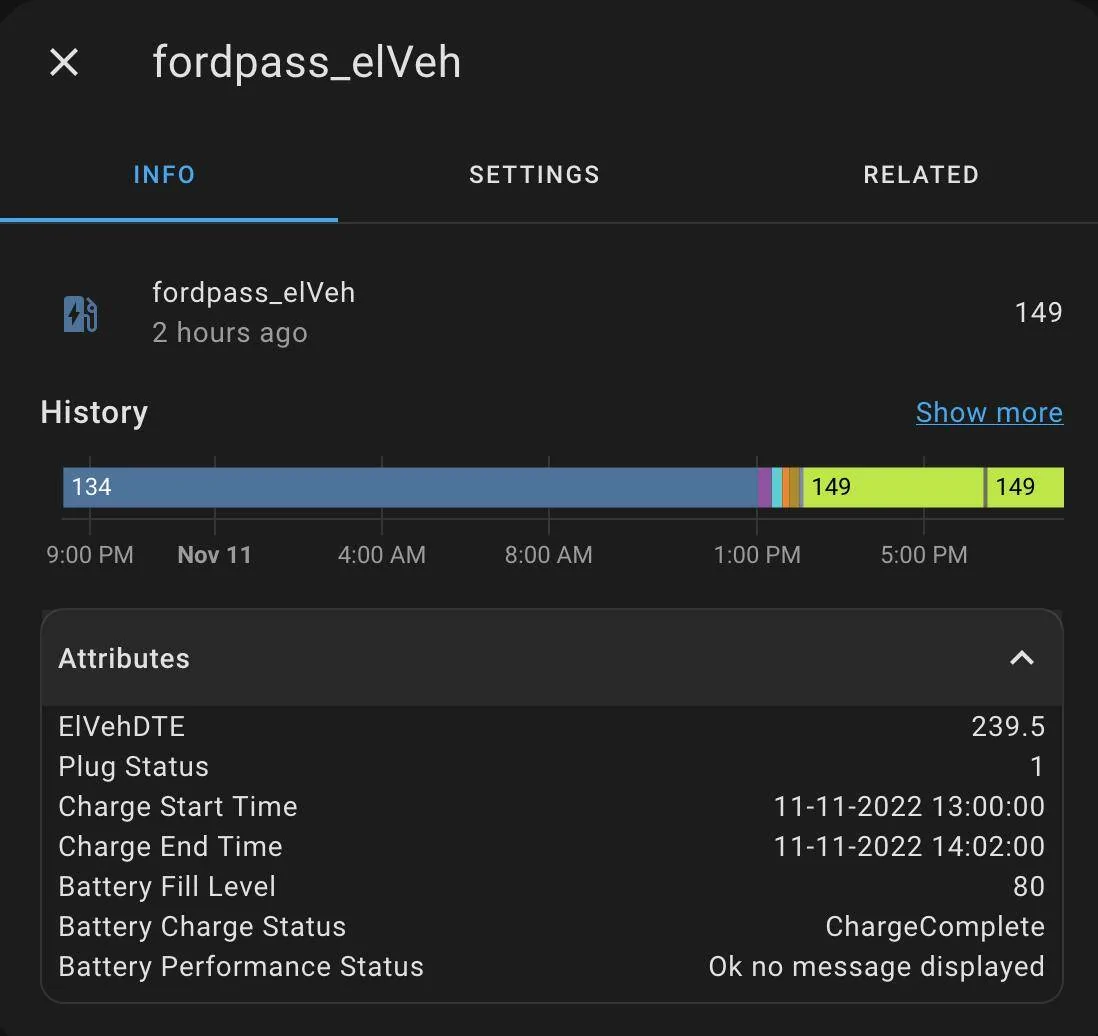 Ford Mustang Mach-E Home Assistant Automations - Show them off!!! 1668223385818