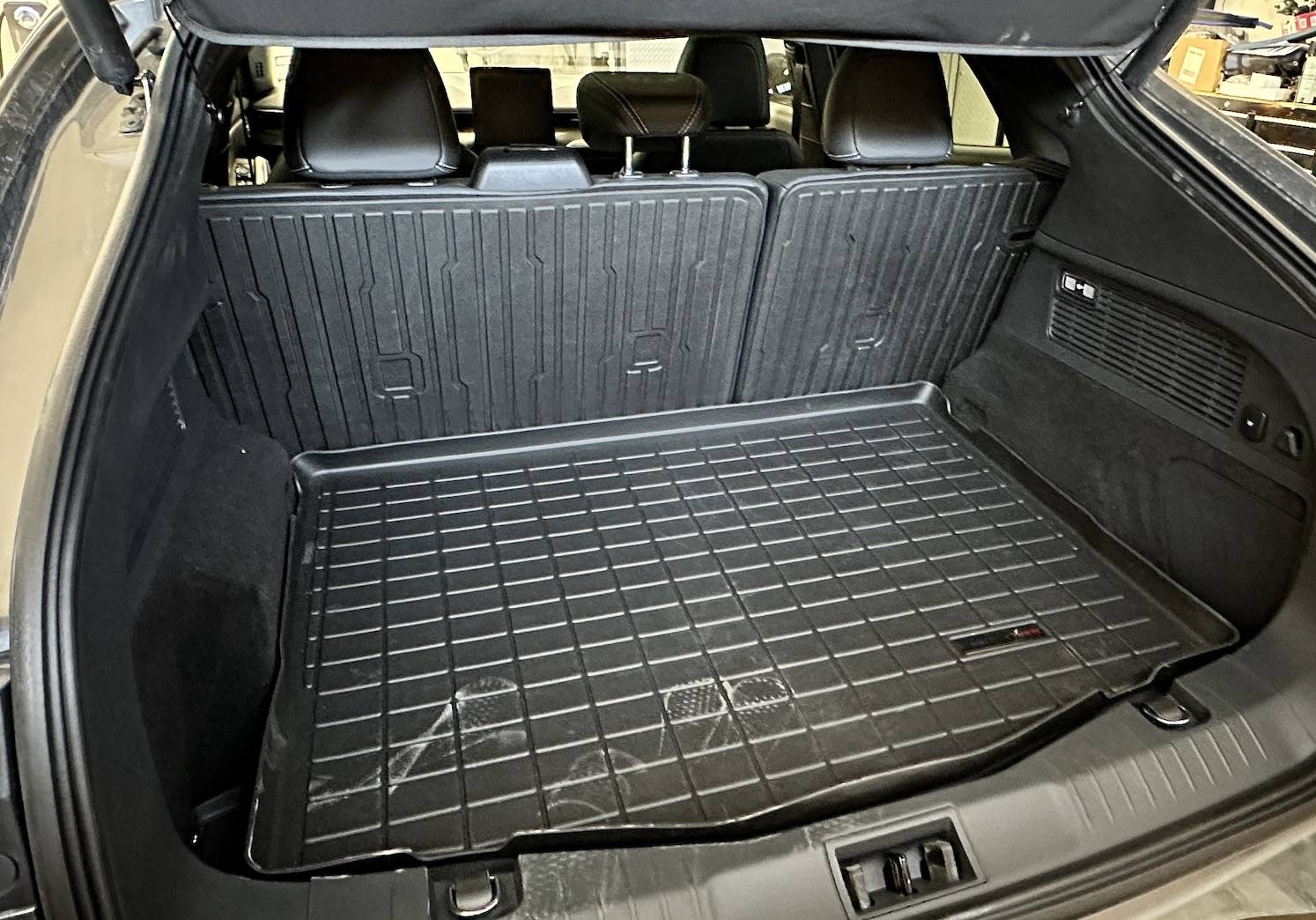 Ford Mustang Mach-E Weathertech front/second and cargo mats Screenshot 2022-11-16 at 7.52.53 AM
