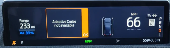 Ford Mustang Mach-E Front Camera Fault & Pre-Collision Assist Not Available Errors 1668813434198