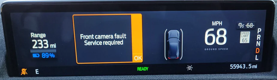Ford Mustang Mach-E Front Camera Fault & Pre-Collision Assist Not Available Errors 1668813481842