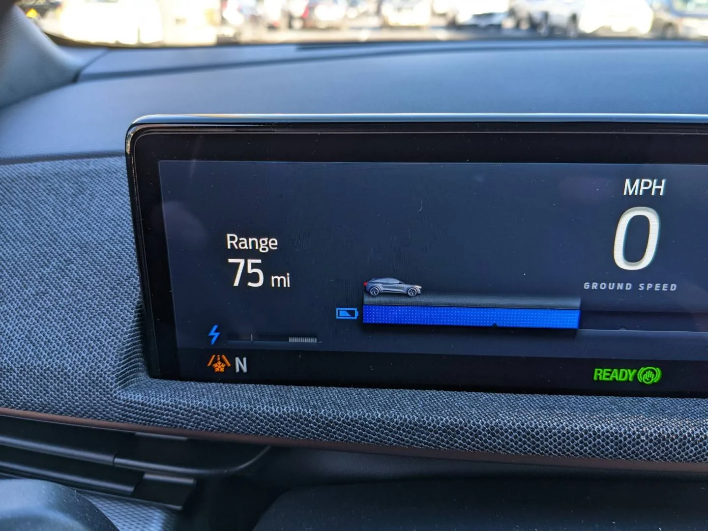 Ford Mustang Mach-E Ford's Cold Weather EV Tips (do you follow these?) -- "Your EV Deserves a Little TLC" Message PXL_20221118_171745269