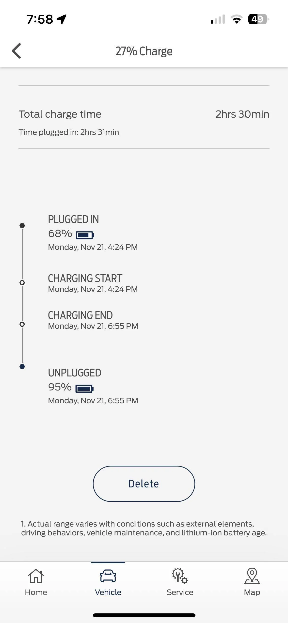 Ford Mustang Mach-E Newbie, Chargepoint, Fordpass Schedule 8373FF26-B8CF-4106-A6DA-29614299F4A0