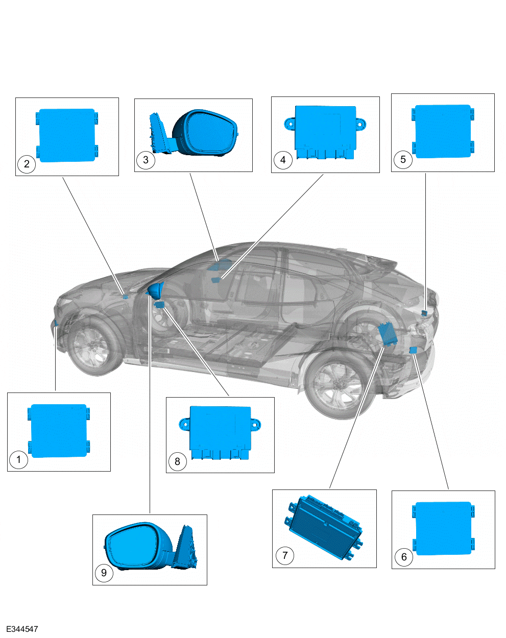 Ford Mustang Mach-E False positives in Blind Spot Detection: Anyone else seen this? Radar