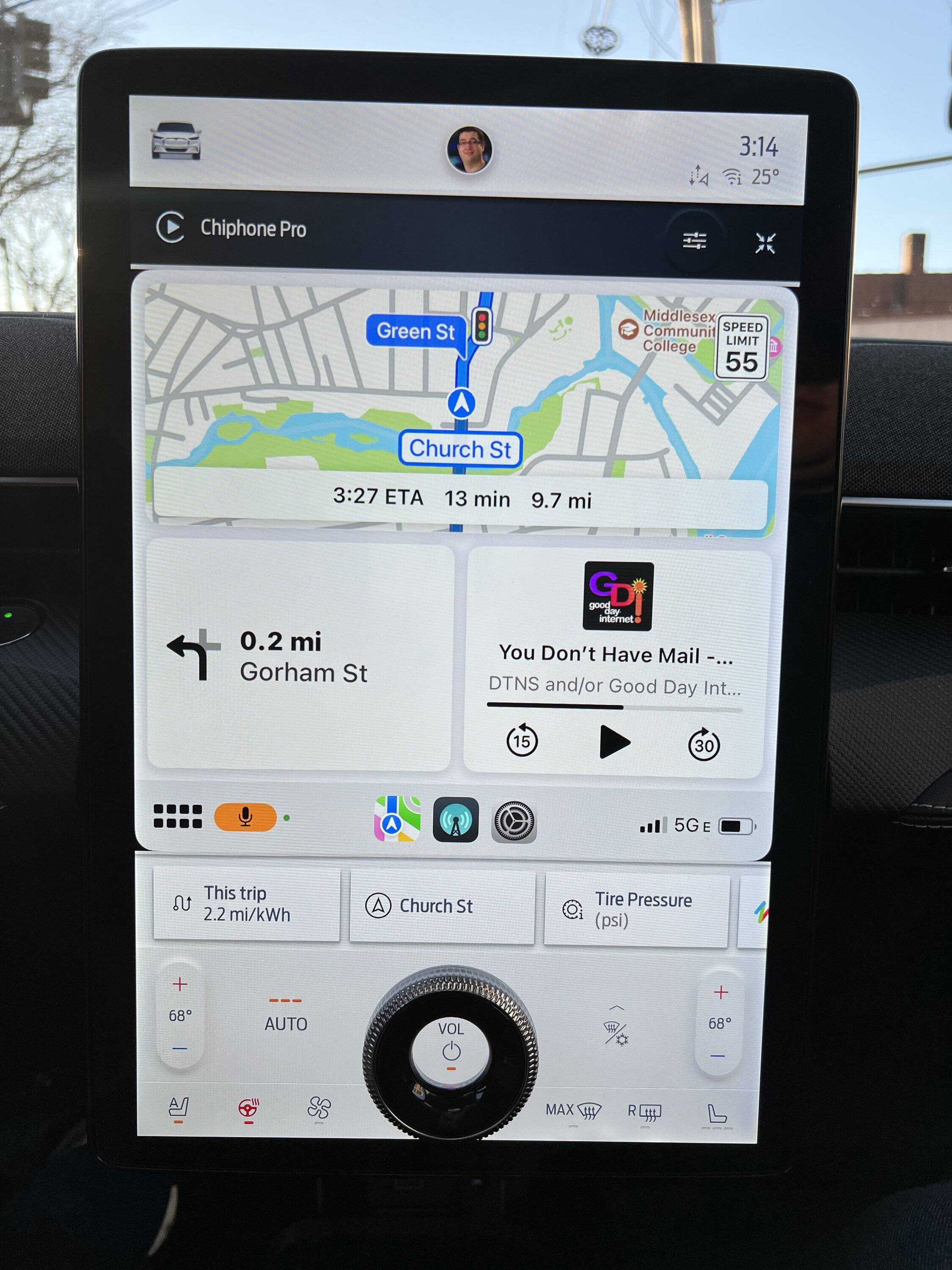 Ford Mustang Mach-E Sync 4A Update Overview from Ford - Larger Apple CarPlay Android Auto interface, added dial functionality & more 1669241529780