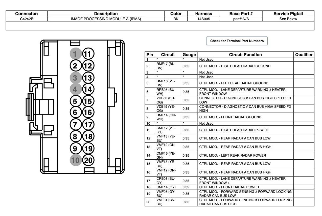 Ford Mustang Mach-E Adding a Direct Camera Switch - DIY how-to instructions Screenshot 2022-11-25 at 4.45.38 AM