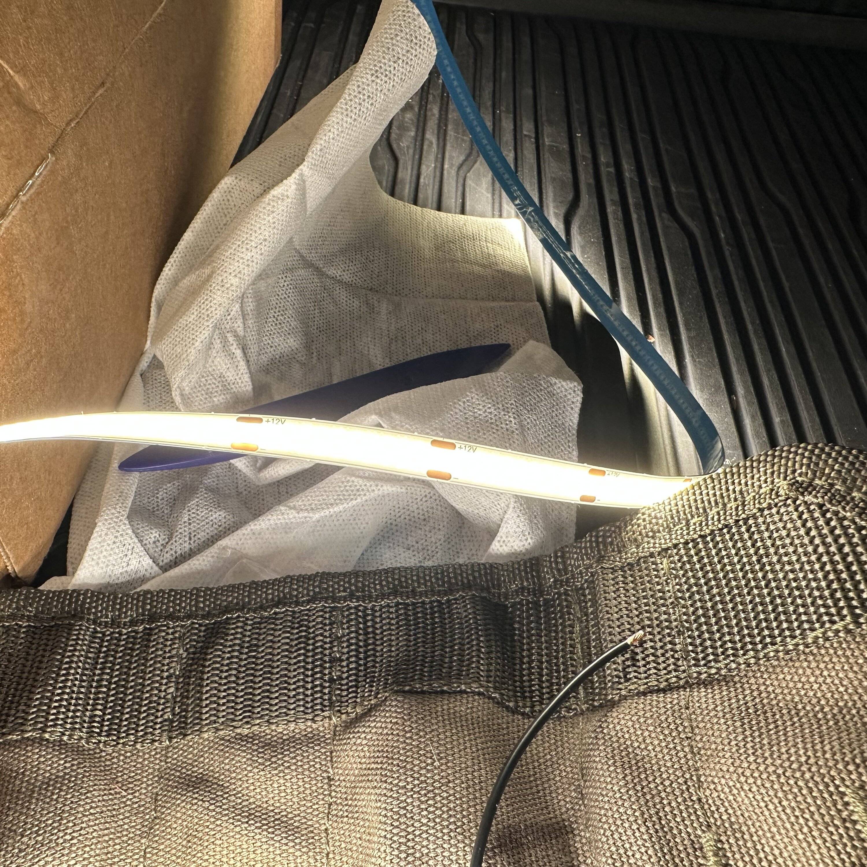 Ford Mustang Mach-E Adding LED Light Strips in Cargo Area - Let There Be Light! DIY How-To Writeup 💡 IMG_1724