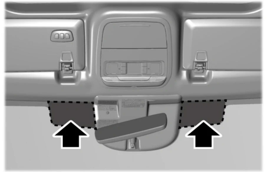 Ford Mustang Mach-E WSDOT Good To Go! pass placement 1669571530102