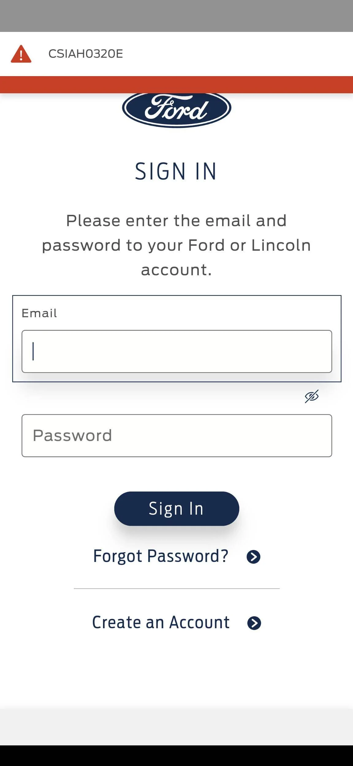 Ford Mustang Mach-E Fraud detected and Ford account disabled Screenshot_20221129-124957