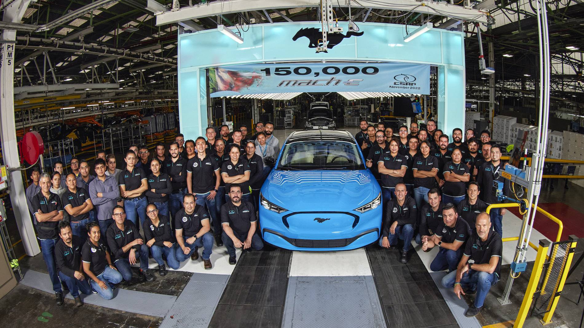Ford Mustang Mach-E The 150,000th Mach-E Has Been Built! Now Available in 37 Countries Mach-E 150K