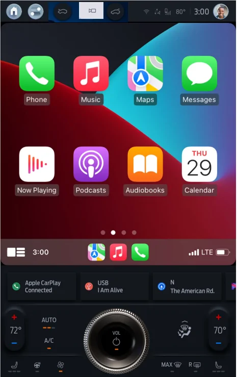 Ford Mustang Mach-E Sync 4A Update Overview from Ford - Larger Apple CarPlay Android Auto interface, added dial functionality & more Screenshot 2022-11-30 110158