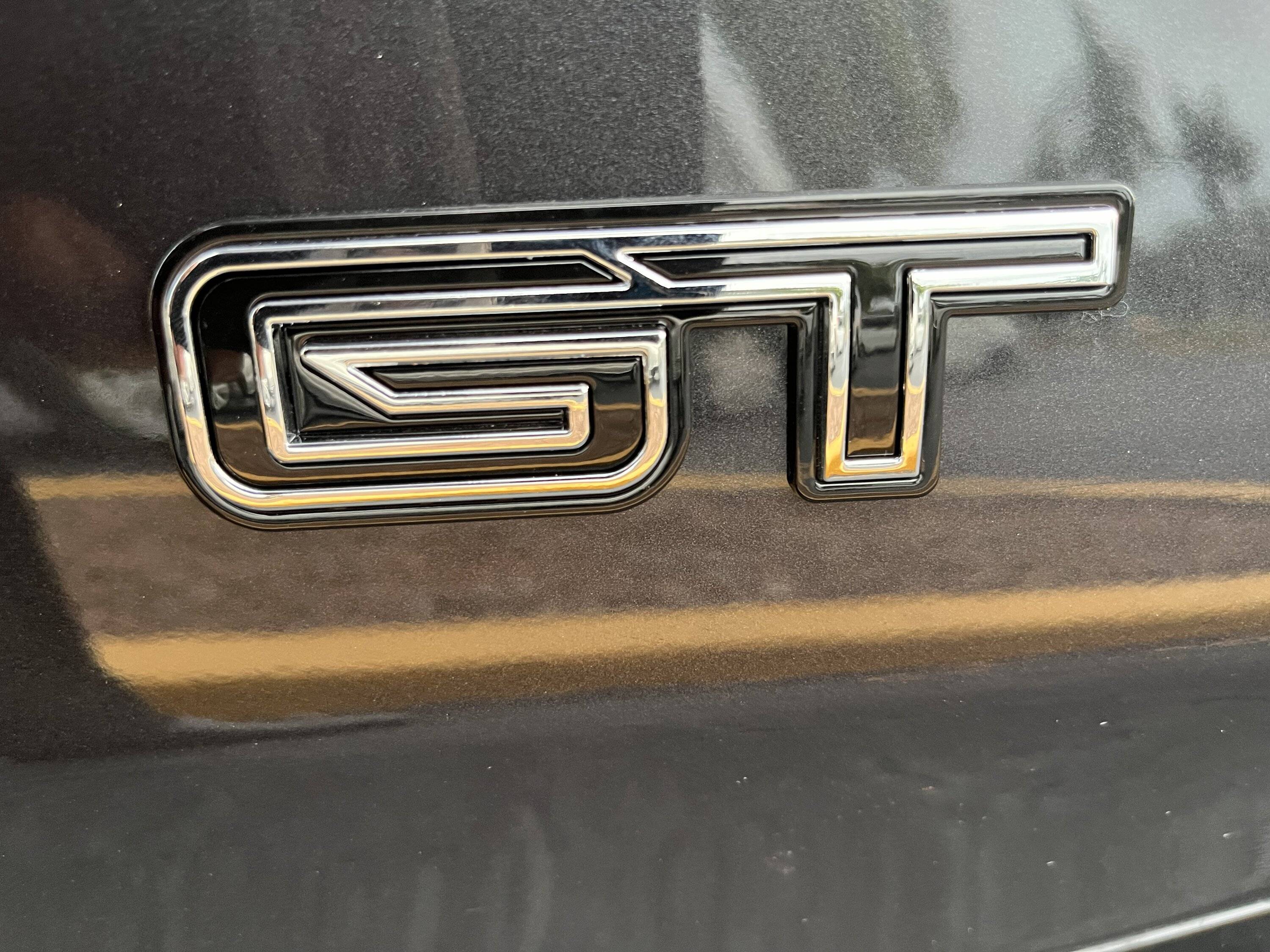 Ford Mustang Mach-E The GT emblem on the CN version front lower door. D3805C88-2FDB-4574-AEA0-516A96575955