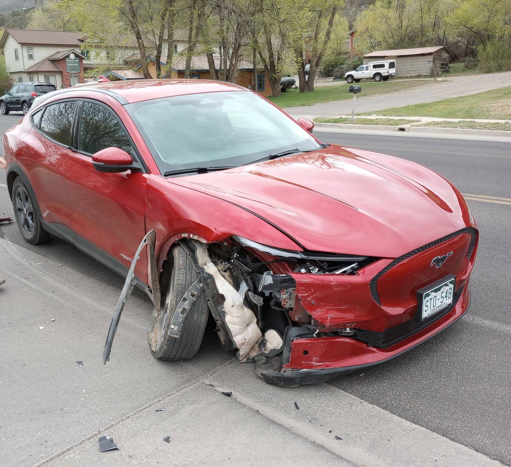 Ford Mustang Mach-E Diminished Value Claim Results Crash Photo 3 MAY 2022-2