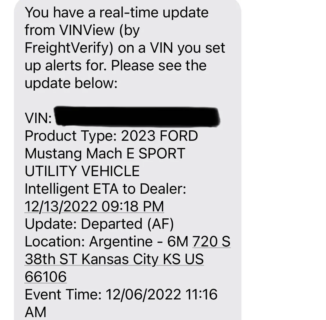 Ford Mustang Mach-E 11/7/22  Build Week Thread for 2023 MME's A5CB3A33-B7BF-4DAF-81E1-CE1C4038F7E7