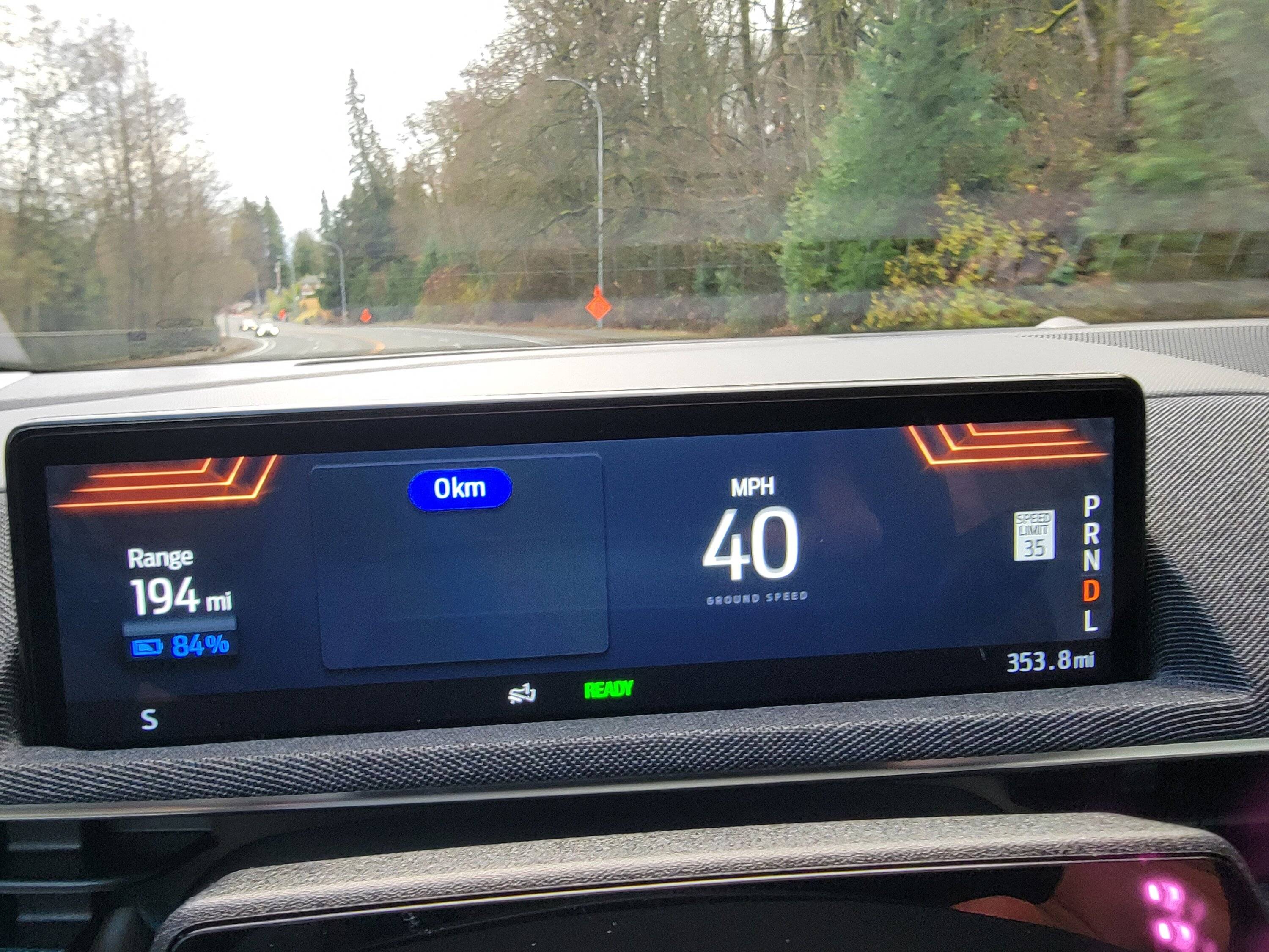 Ford Mustang Mach-E Issue on small screen 20221206_133302