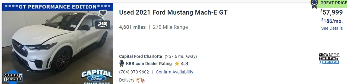 Ford Mustang Mach-E 2023 Mark Ups have begun 1670625135110