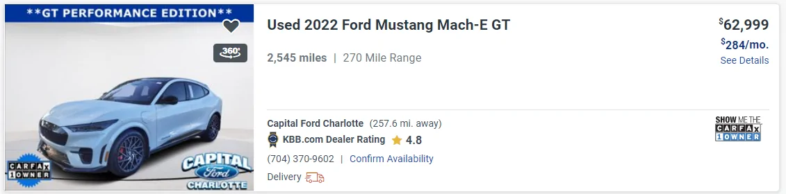 Ford Mustang Mach-E 2023 Mark Ups have begun 1670625202113