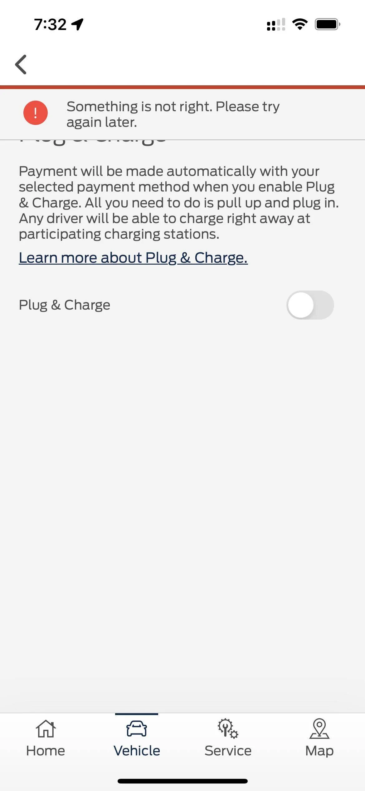 Ford Mustang Mach-E Plug & Charge on FP app not working A10AB22F-2494-401C-A0D9-FE719A0FA4A0