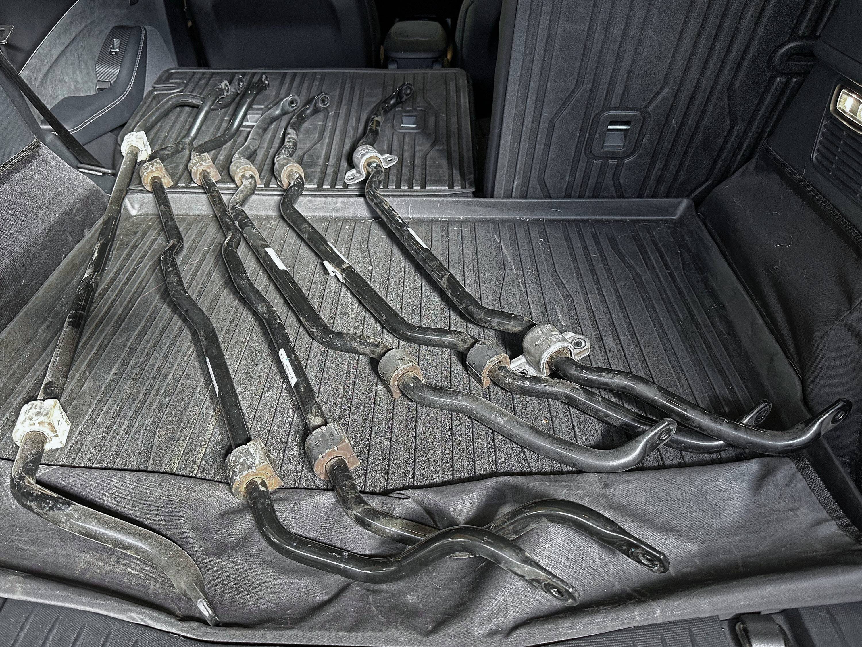 Ford Mustang Mach-E Steeda Front Sway Bar! It is awesome. Transforms the car into what it should be. IMG_3747D