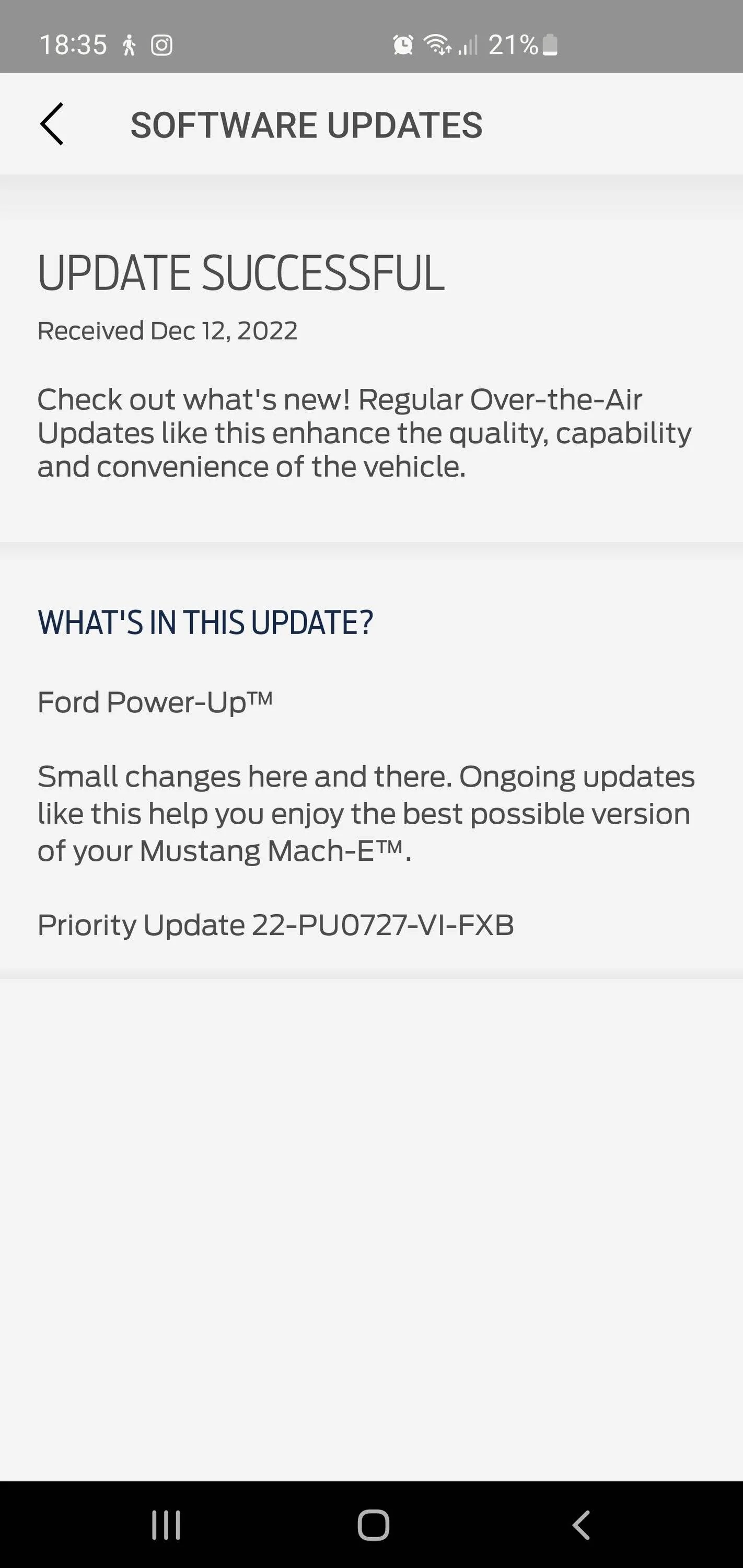 Ford Mustang Mach-E UK Customers Screenshot_20221212_183552_FordPass