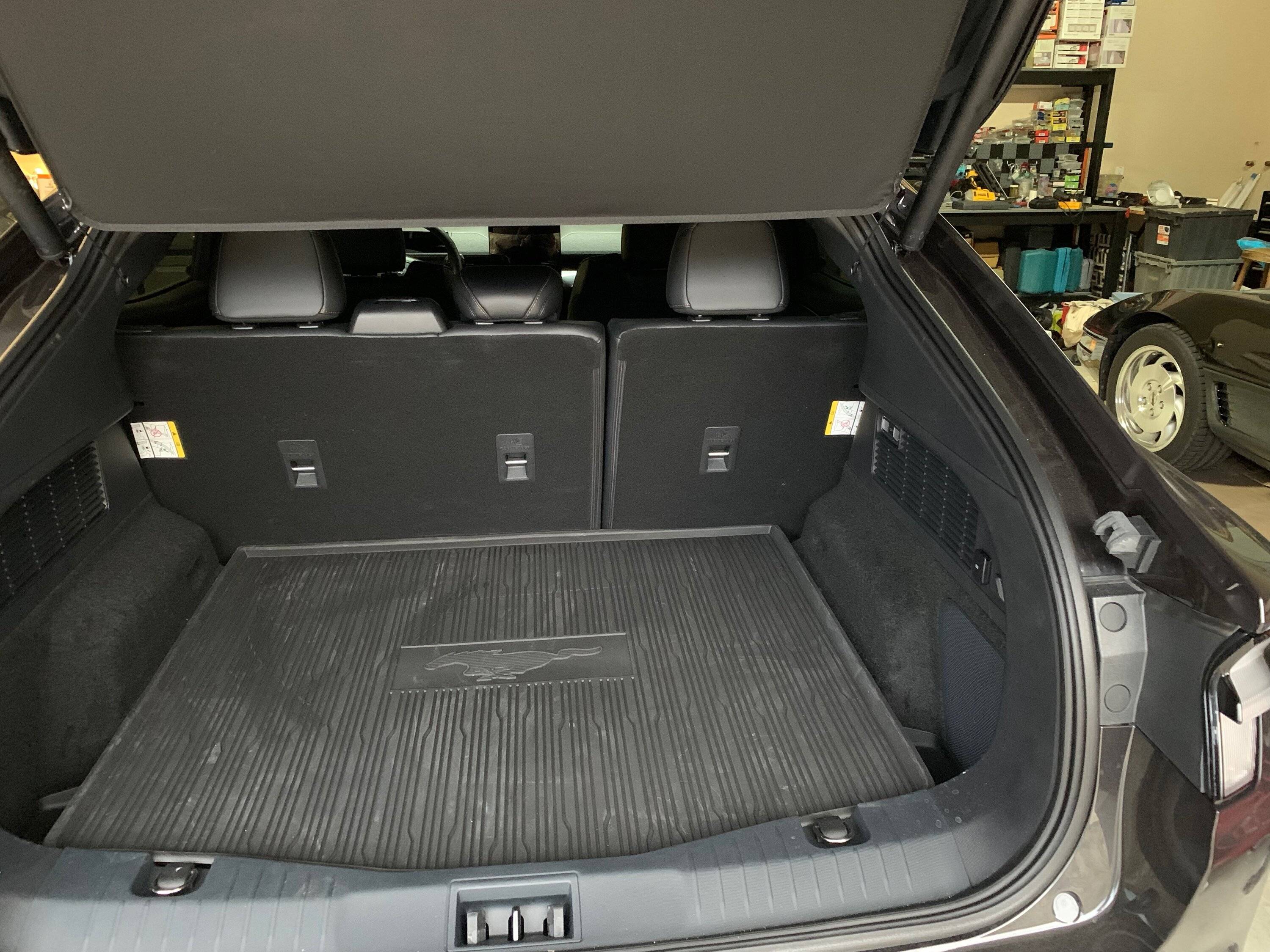 Ford Mustang Mach-E DIY Additional support for your cargo floor IMG_9574