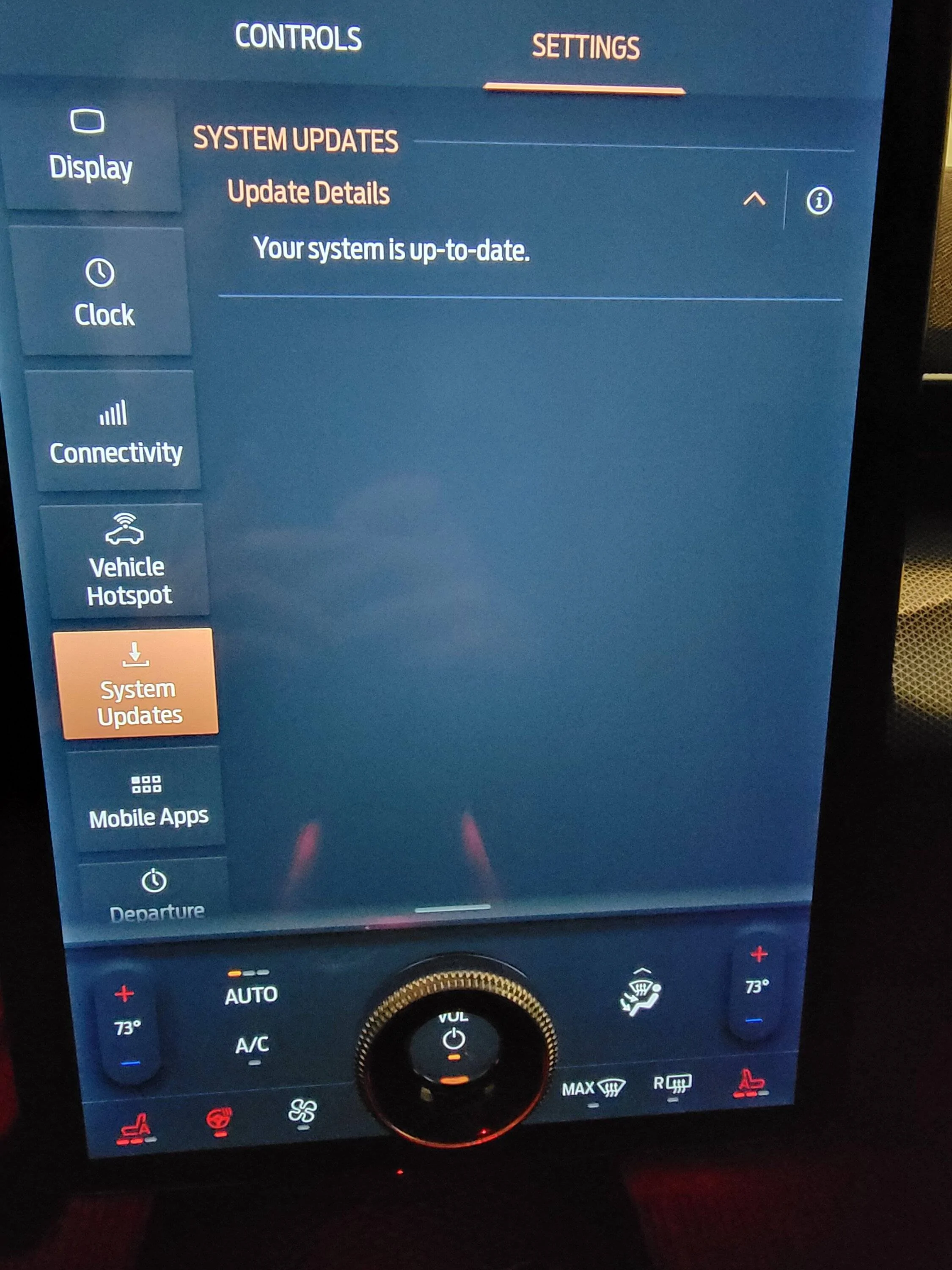 Ford Mustang Mach-E Happy accident at Ford service! I got the new updated SYNC 4A installed!! Non Early-Access 20221217_101144