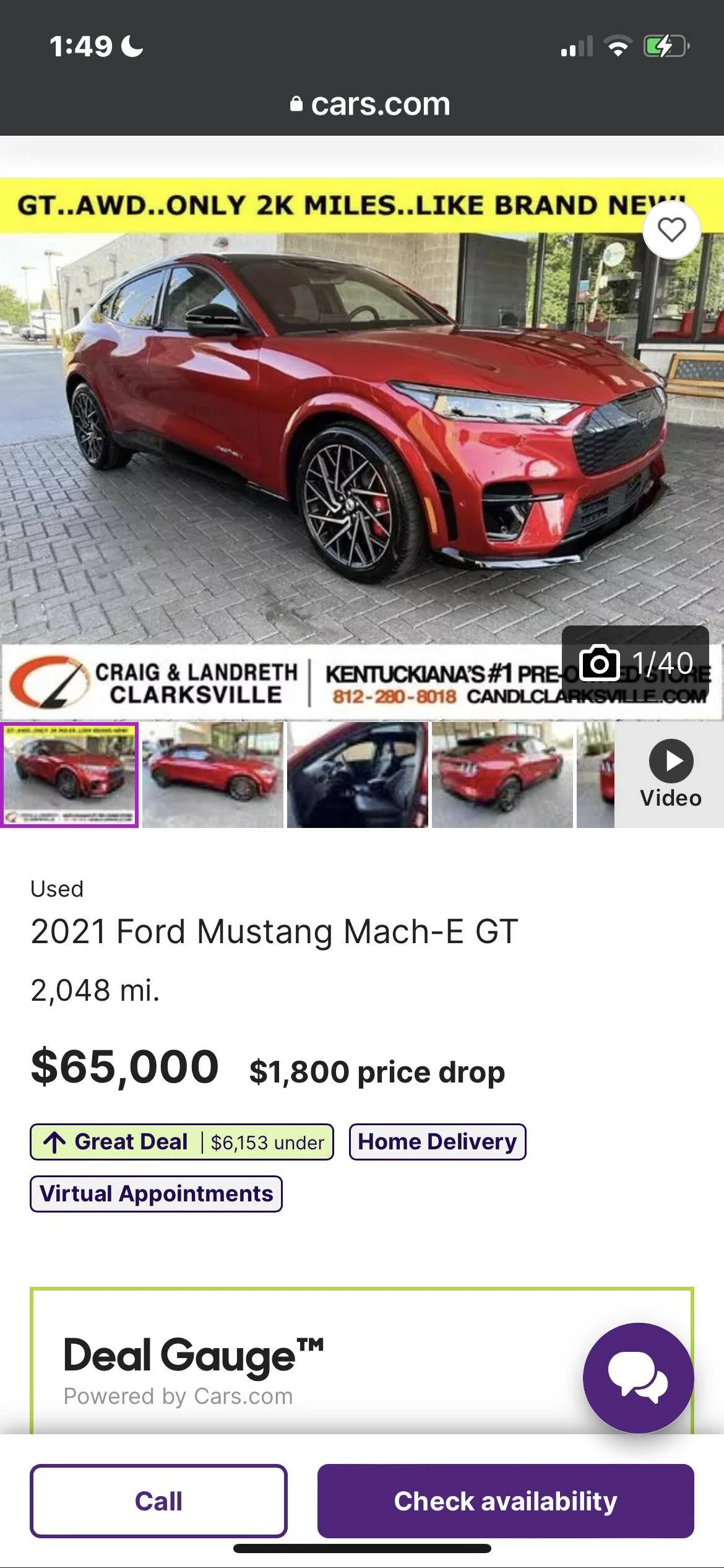 Ford Mustang Mach-E Demand dropping / asking price dropping? E563FCAF-9947-4CC5-8FAC-857F296C9275